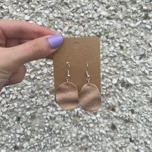 Polymer Clay Crinkle Earrings